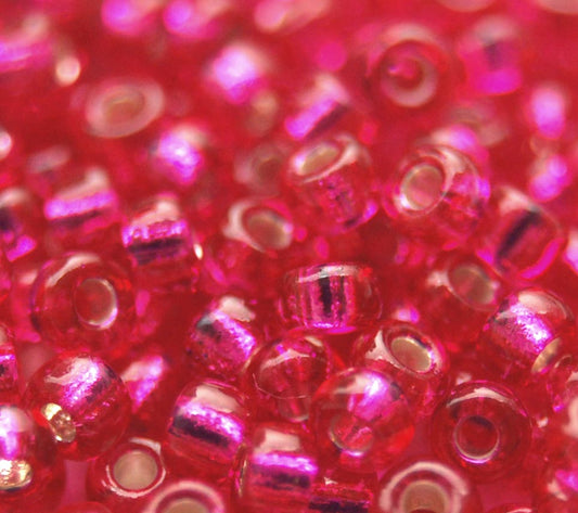 11-1436 Dyed Silver Lined Fuchsia