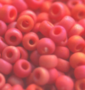 11-407FR Matte Opaque Vermillion Red AB