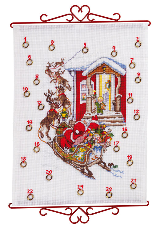 Tomte i släde (kalender)