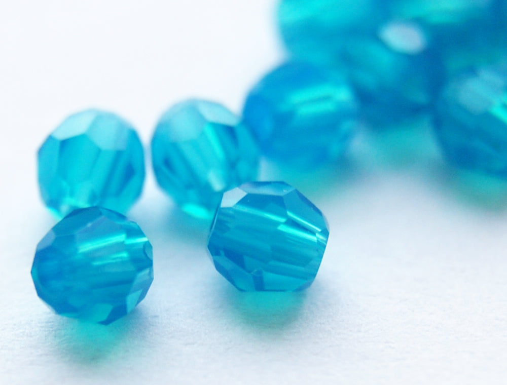 Carribean Blue Opal - 3 mm OBS! 14 st