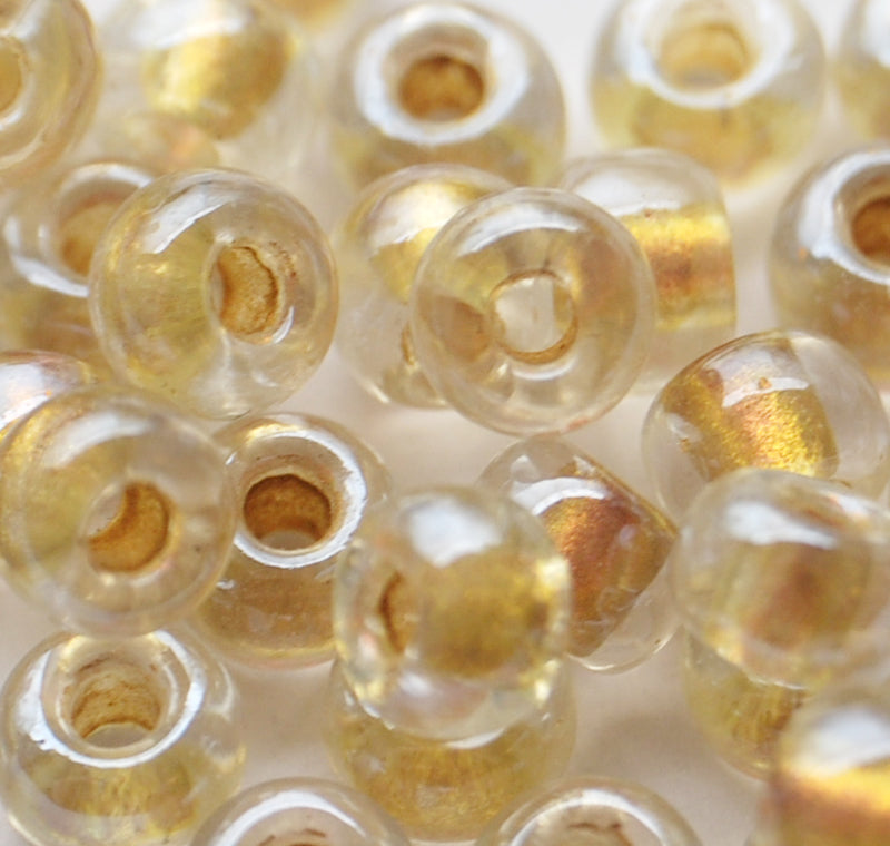 6-3215 Magic Golden Peach Lined Crystal