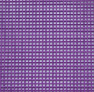 Plastcanvas 2,9 rutor/cm Purple, 7 count