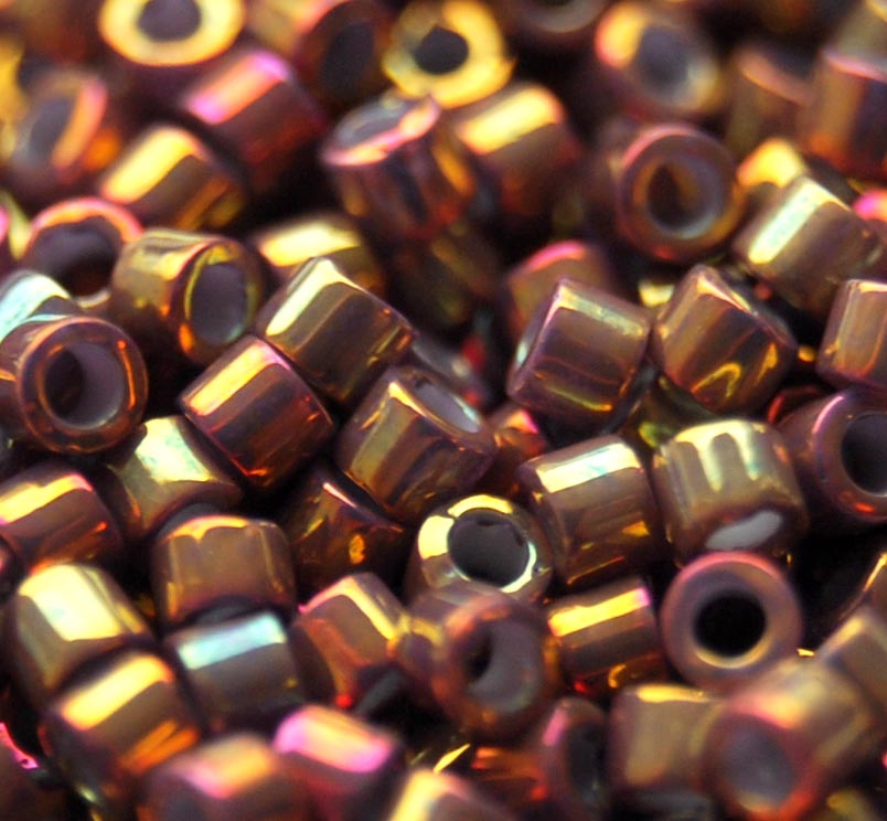 DBS-1010 Metallic Earth Batik Gold Iris