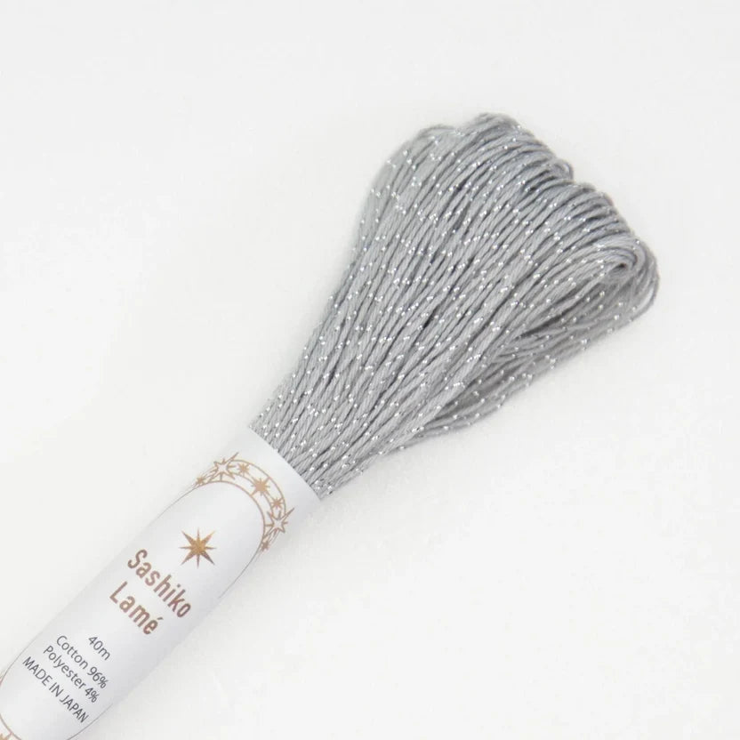 Sashiko Lamé färg 3