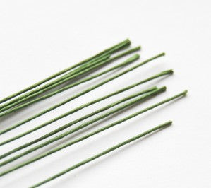 Pappersklädd wire - grön