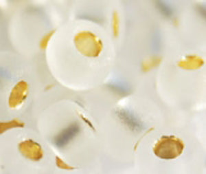 11-1901 Semi-Frosted Silver Lined Crystal