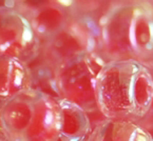 11-276 Dark Coral Lined Crystal AB