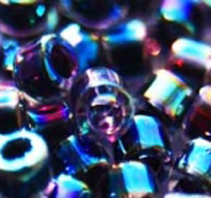 DB-0059 Amethyst Lined Crystal AB