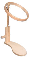Broderiram att sitta på med 1 ram 25 cm