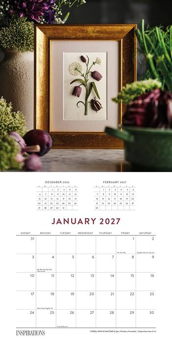 Inspirations Calendar 2027