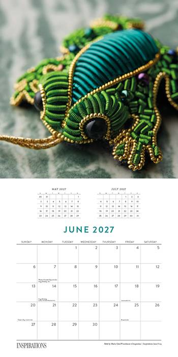 Inspirations Calendar 2027