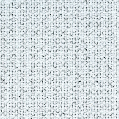 Aida 5,4 rutor/cm Silver Flecked White, 14 count, 1 meter