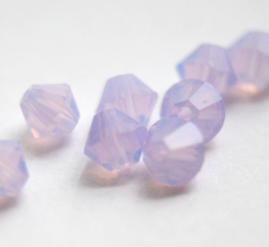 Violet Opal - 4 mm OBS! 8 stycken