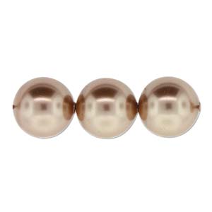 Rose Gold - 4 mm OBS! 35 stycken