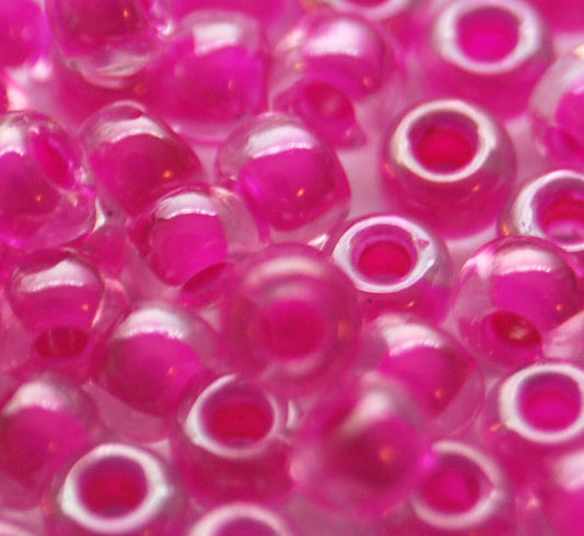 8-209 Fuchsia Lined Crystal