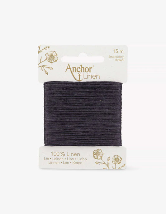 Anchor Linen 008 Black