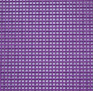 Plastcanvas 2,9 rutor/cm Purple, 7 count