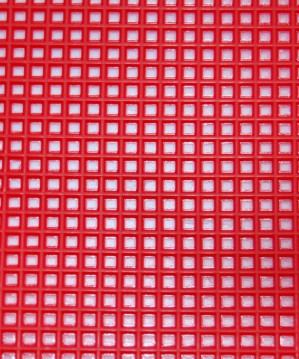 Plastcanvas 2,9 rutor/cm Red, 7 count