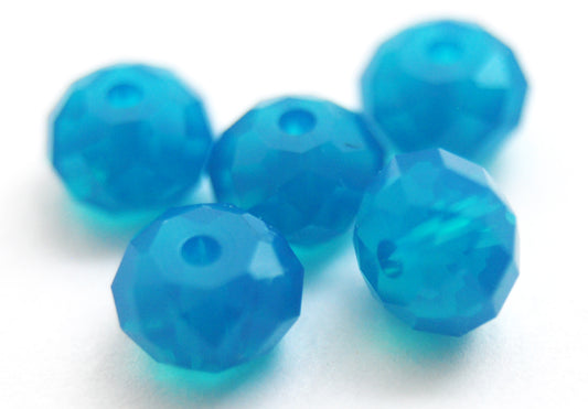 Carribean Blue Opal - 6 mm