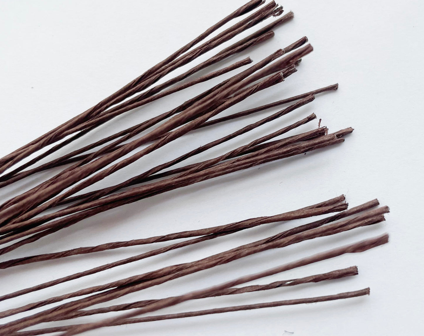 Pappersklädd wire - brun