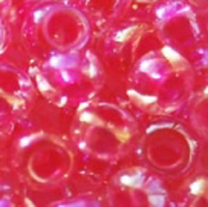 15-355 Hot Pink Lined Crystal AB