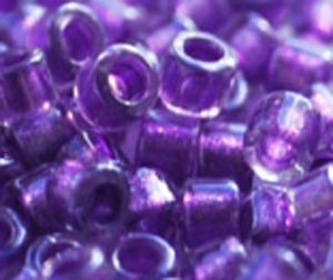 DB-0906 Sparkling Purple Lined Crystal