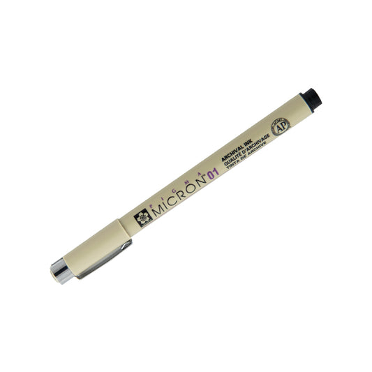 Sakura Pigma Micron 01, 0.25 mm svart